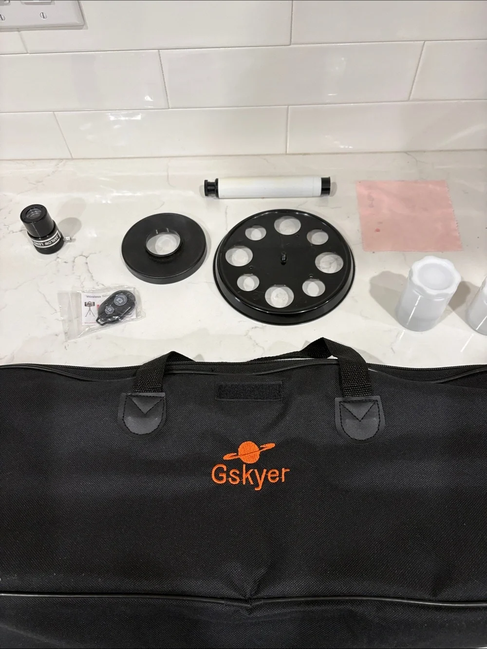 Gskyer telescope with accessories